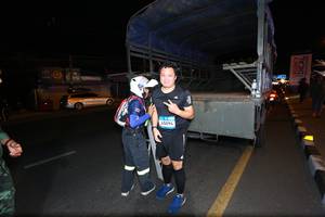 BIB: 45094
                            <button type="button" onclick="openModal(23017233)" class="btn btn-primary btn-sm float-right btn-popup" data-toggle="modal" data-target=".modal-high-quality">
                        <i class="fas fa-shopping-cart"></i> Add to Cart
                    </button>
                                            <button type="button" onclick="isThisMe(23017233, true)" class="btn btn-success btn-sm float-right btn-popup btn-isme hidden" data-toggle="tooltip" data-placement="bottom" title="นี่คือรูปของคุณใช่ไหม คลิกที่นี่เพื่อเอาเข้าอัลบั้ม">
                        <i class="fas fa-plus"></i> Add to album
                    </button>
                    <button type="button" onclick="isThisMe(23017233, false)" class="btn btn-warning btn-sm float-right btn-popup btn-isnotme hidden">
                        <i class="fas fa-ban"></i> Remove from album
                    </button>